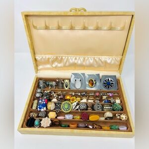 Vintage & Modern Gold & Silver Tone Assortment Fashion Statement Rings Lot 66